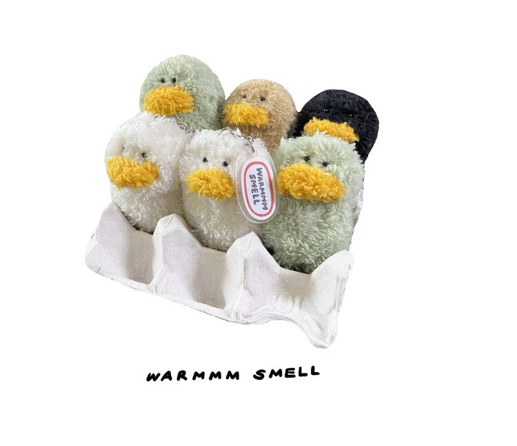 Warmmm Smell Ugly Duck Keyring (4色)