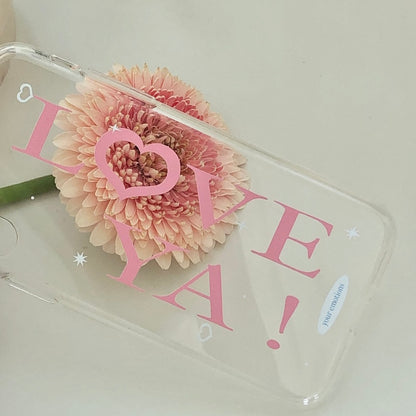 【Custom 自訂款】Your Emotions Love Ya Phone Case (Bumper Hard Jelly)