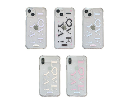 【Custom 自訂款】Your Emotions Love Ya Phone Case (Bumper Hard Jelly)