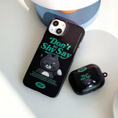 Shy Hey Cat Airpods Case (Hard 硬殼)