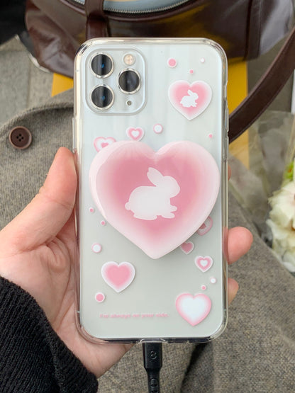 Your Emotions Plumpily Bunny Glossy Case (Clear/Tank Clear)(2色)