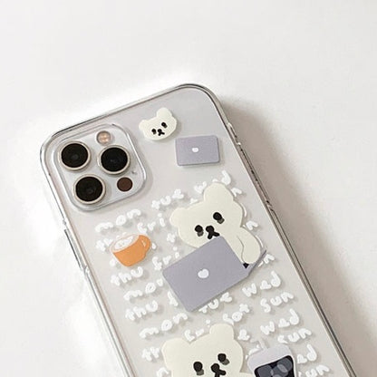 Mazzzzy Work Muffin Phone Case (Jelly/Jelly Hard/Magsafe)