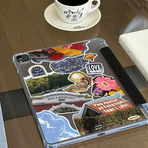 Mazzzzy collage ipad case