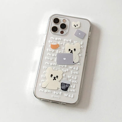 Mazzzzy Work Muffin Phone Case (Jelly/Jelly Hard/Magsafe)