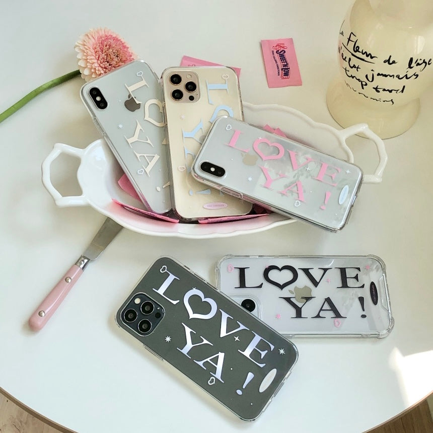 【Custom 自訂款】Your Emotions Love Ya Phone Case (Bumper Hard Jelly)