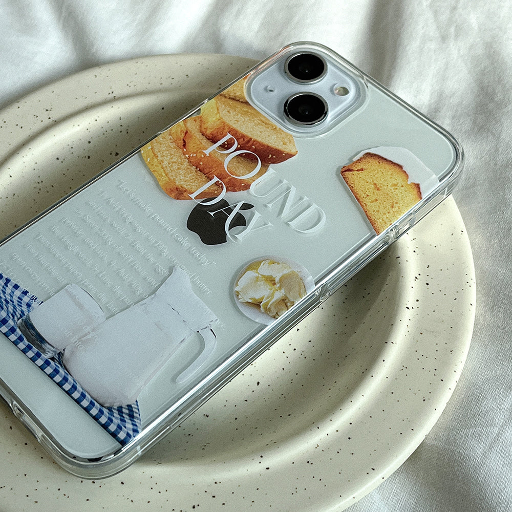 Make Pound Cake Phone Case (Clear/Tank 透明/透明Tank款)