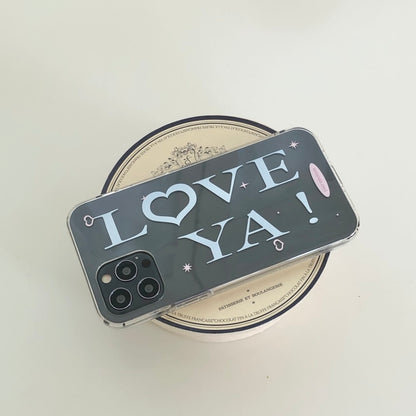 【Custom 自訂款】Your Emotions Love Ya Phone Case (Bumper Hard Jelly)