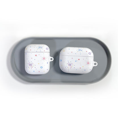 Luvmasel Color Heart Bomb Airpods Case