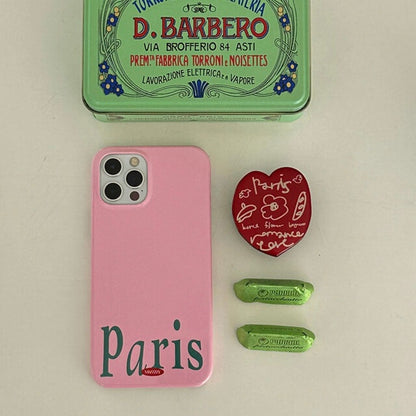 Mazzzzy Paris Phone Case (Hard, glossy 亮面硬殼)