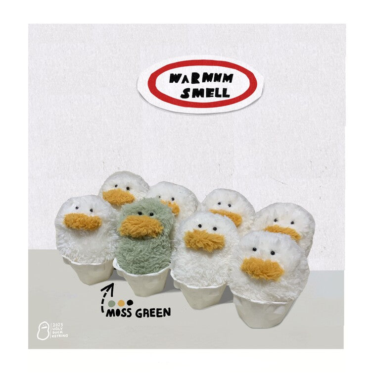 Warmmm Smell Ugly Duck Keyring (4色)