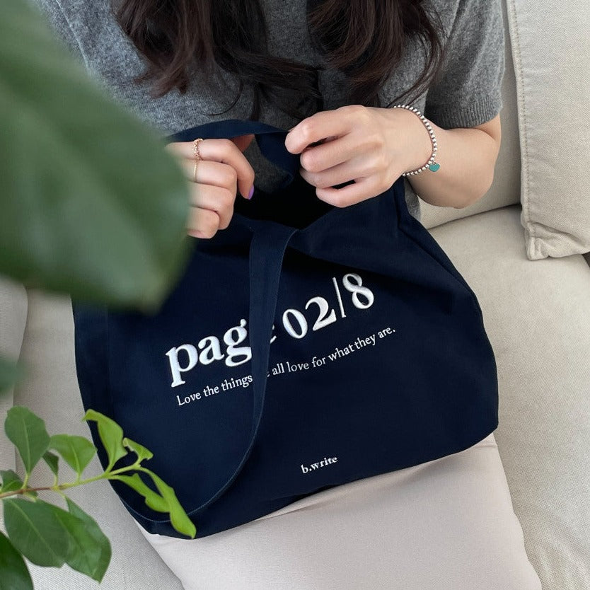 B.write Page Eco Bag (2色)