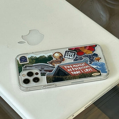 Mazzzzy Collage Phone Case (Jelly/Jelly Hard/Magsafe)