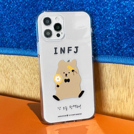 MBTI Phone Case (16款) (Clear 透明殼)