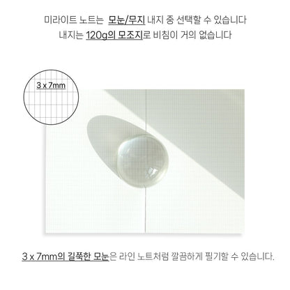 Wannathis Melight Grid / Blank Note (01-04)