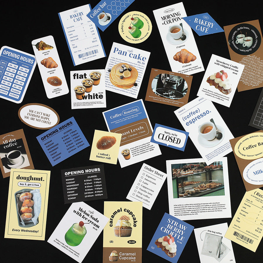 Paperian Nice Mood Sticker Pack -Coffee (30EA)