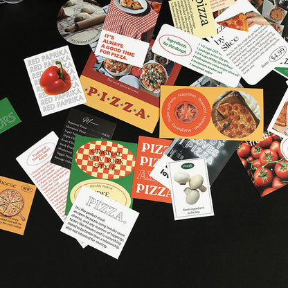 Paperian Nice Mood Sticker Pack -Pizzaria (30EA)