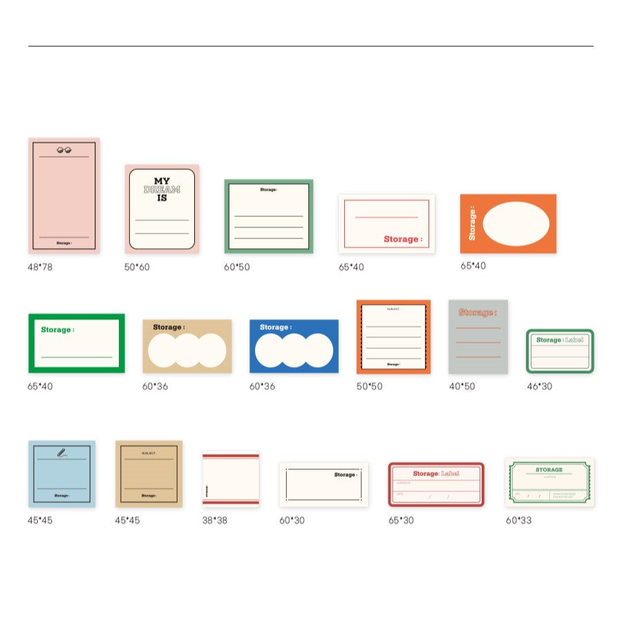 Indigo Storage: Custom Sticker Pack